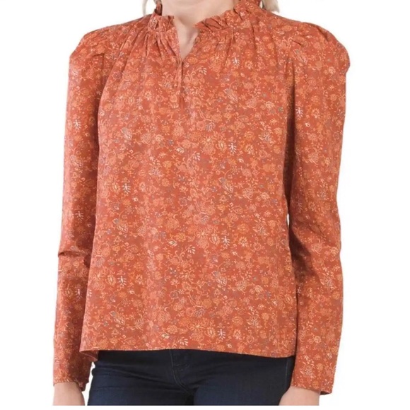 House of Harlow 1960 Tops - House of Harlow 1960‎ Josepha Peasant Ruffle Top